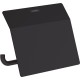 Hansgrohe AddStoris Q matt fekete fedeles wc-papír tartó (41753670-HG)