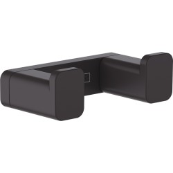 Hansgrohe AddStoris Q matt fekete 2-ágú akasztó (41755670-HG)
