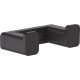 Hansgrohe AddStoris Q matt fekete 2-ágú akasztó (41755670-HG)