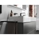 Hansgrohe AddStoris Q matt fekete kétrészes törölközőtartó (41770670-HG)
