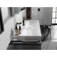 Hansgrohe AddStoris Q matt fekete kétrészes törölközőtartó (41770670-HG)