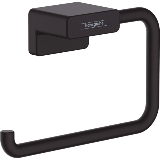 Hansgrohe AddStoris Q matt fekete wc-papír tartó (41771670-HG)