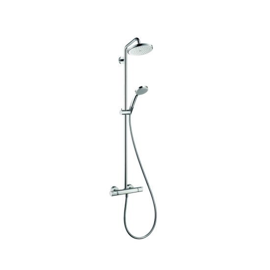 Hansgrohe Croma 220 1 Jet Showerpipe  termosztátos zuhanyrendszer (27188000-HG)