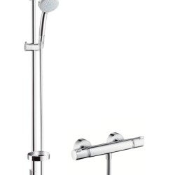 Hansgrohe Croma 100 Vario/Comfort Combi zuhanyszett termosztátos zuhany csapteleppel (27033000-HG)