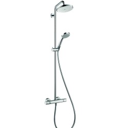 Hansgrohe Croma 220 1 Jet Showerpipe termosztátos zuhanyrendszer (27185000-HG)