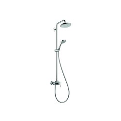 Hansgrohe Croma 220 1 Jet Showerpipe zuhanyrendszer egykaros csapteleppel (27222000-HG)
