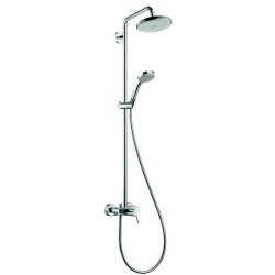 Hansgrohe Croma 220 1 Jet Showerpipe zuhanyrendszer egykaros csapteleppel (27222000-HG)