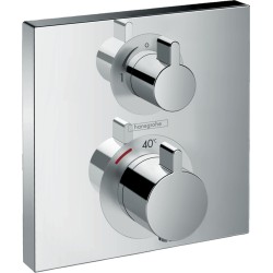 Hansgrohe Ecostat Square falba építhető termosztátos zuhany csaptelep (15712000-HG)