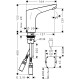 Hansgrohe Focus elektronikus mosdó csaptelep (31173000-HG)
