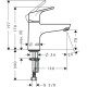 Hansgrohe Focus Monotrou kádperemre szerelhető kádtöltő csaptelep (31931000-HG)