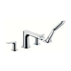 Hansgrohe Metris kádperemre szerelhető kádtöltő csaptelep (31442000-HG)