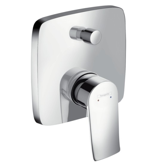 Hansgrohe Metris falba építhető kád-és zuhany csaptelep (31454000-HG)