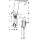 Hansgrohe Metris S elektronikus mosdó csaptelep (31103000-HG)