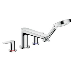 Hansgrohe Talis E 4 lyukas kádtöltő-és zuhany csaptelep (71748000-HG)