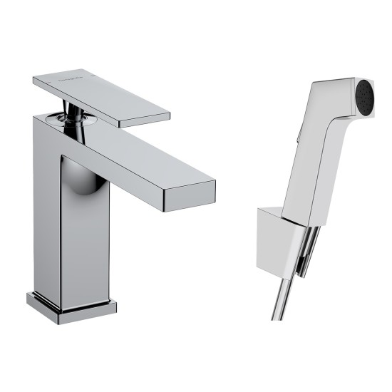 Hansgrohe Tecturis E 110 mosdó csaptelep, bidé zuhannyal (73210000-HG)