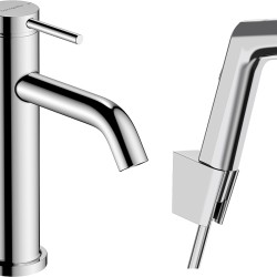 Hansgrohe Tecturis S 110 mosdó csaptelep, bidé zuhannyal (73211000-HG)
