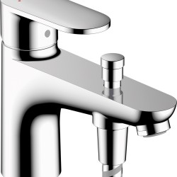 Hansgrohe Vernis Blend Monotrou kádperemre szerelhető kádtöltő-és zuhany csaptelep (71444000-HG)