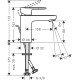Hansgrohe Vernis Blend 100 mosdó csaptelep (71585000-HG)