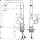 Hansgrohe Vernis Blend 260 mosogató csaptelep (71857000-HG)