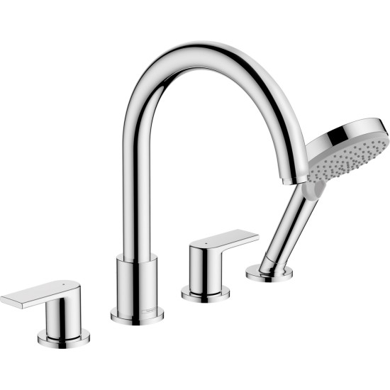 Hansgrohe Vernis Shape 4 lyukas kádtöltő-és zuhany csaptelep (71459000-HG)