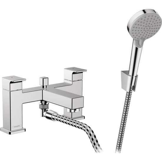 Hansgrohe Vernis Shape 2 lyukas kádperemre szerelhető kádtöltő-és zuhany csaptelep (71462000-HG)
