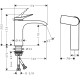 Hansgrohe Vivenis 110 mosdó csaptelep (75024000-HG)