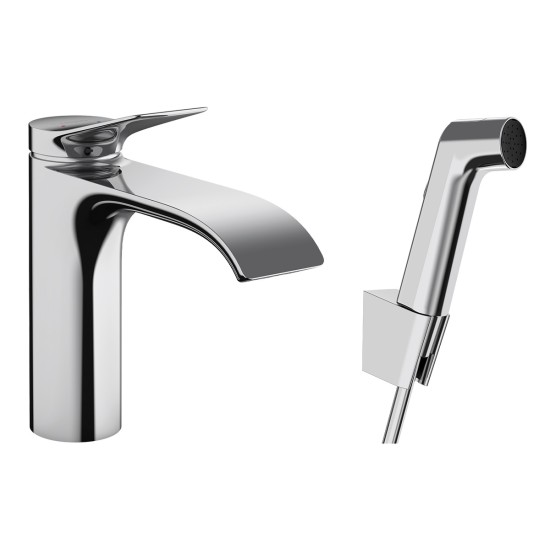 Hansgrohe Vivenis 110 mosdó csaptelep, bidé zuhannyal (75210000-HG)