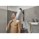 Hansgrohe WallStoris 50 cm-es matt fekete, fali tartósín (27902670-HG)