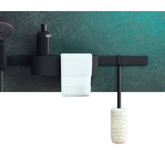 Hansgrohe WallStoris matt fekete tárolókosár (27912670-HG)