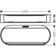 Hansgrohe WallStoris matt fekete tárolókosár (27913670-HG)