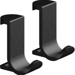 Hansgrohe WallStoris matt fekete, széles akasztó pár (27914670-HG)