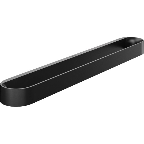 Hansgrohe WallStoris 58 cm-es matt fekete, fali törölközőtartó (27926670-HG)