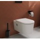 Hansgrohe WallStoris matt fekete WC-kefe tartó (27927670-HG)