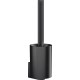 Hansgrohe WallStoris matt fekete WC-kefe tartó (27927670-HG)