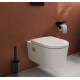 Hansgrohe WallStoris matt fekete polcos WC-papír tartó (27928670-HG)