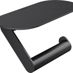 Hansgrohe WallStoris matt fekete polcos WC-papír tartó (27928670-HG)