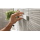 Hansgrohe WallStoris matt fekete, keskeny akasztó pár (27929670-HG)