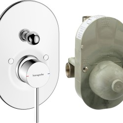 Hansgrohe Zesis S falba építhető kád-és zuhany csaptelep szett (74418000-HG)