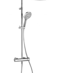Kludi Freshline Dual Shower termosztátos zuhanyrendszer (6709205-00)