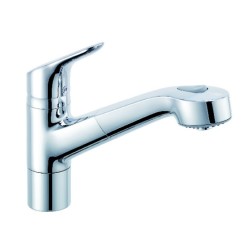 Kludi Objekta egykaros, kihúzhatófejes mosogató csaptelep (325810575)