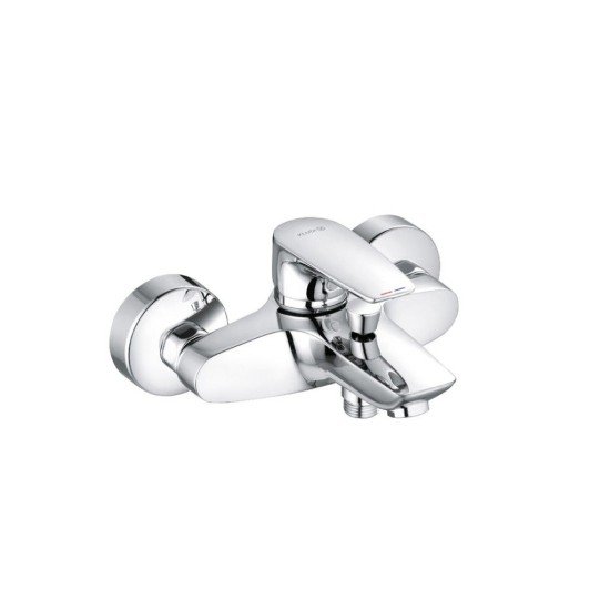 Kludi Pure & Solid egykaros kádtöltő- és zuhany csaptelep (346810575)