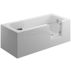 M-Acryl Héra 160x75 Jobbos akadálymentesített kád (12361)
