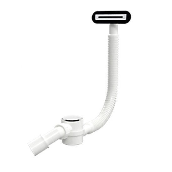 M-Acryl Pro Click-Clack kád le-és túlfolyó, fehér (15247)