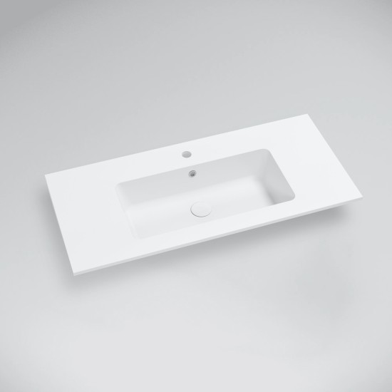 Marmy Bergamo Slim 100 beépíthető mosdó (80 8128 10 11 10)