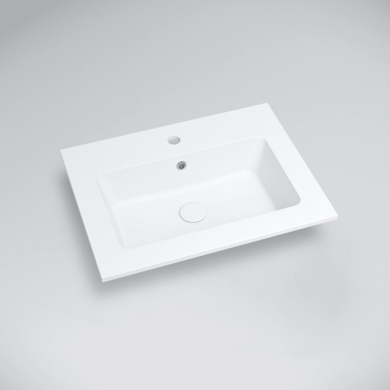 Marmy Bergamo Slim 60 beépíthető mosdó (80 8125 06 11 10)