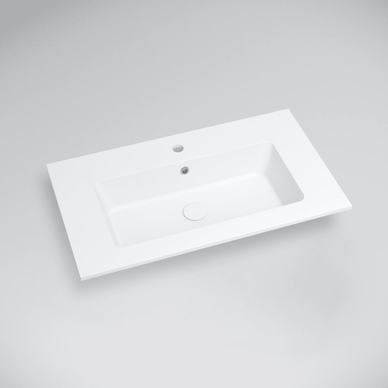 Marmy Bergamo Slim 80 beépíthető mosdó (80 8126 08 11 10)