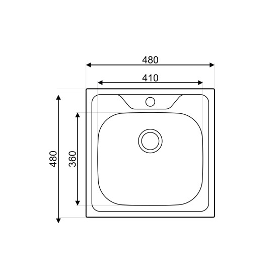 Mofém EVO2 1B mosogatótálca (760012804)