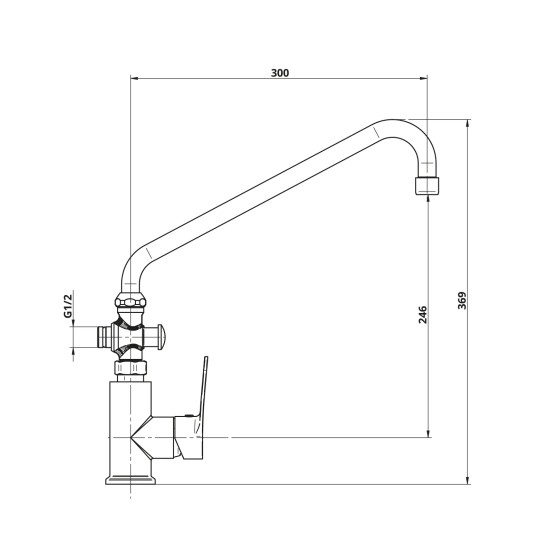 Mofém Hello kád-és mosdó csaptelep (8294A2800)