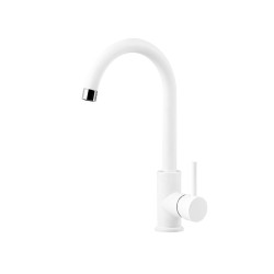 Mofém Junior Evo fehér mosogató csaptelep (25.915.28.0W)