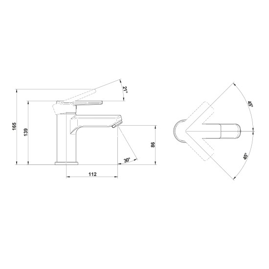 Mofém Mambo Pro mosdó csaptelep (543962850)